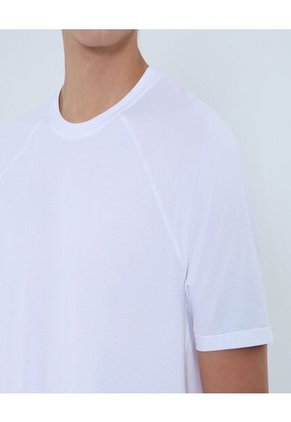 Camiseta Para Hombre Manga Corta Color Blanco Marca Ostu #60091504