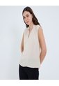 Blusa Para Mujer Manga Sisa Color Marfil Marca Ostu #40121147 de Ostu