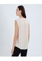 Blusa Para Mujer Manga Sisa Color Marfil Marca Ostu #40121147 de Ostu