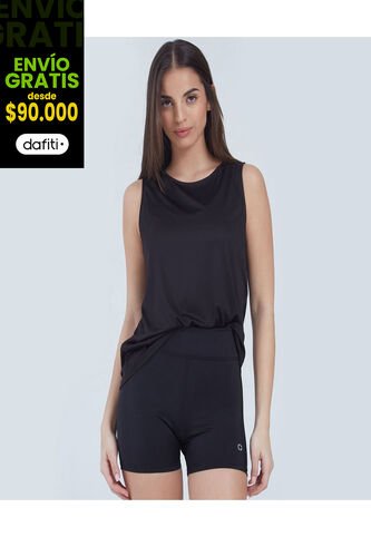 Leggins Para Mujer Corto Color Negro Marca Ostu #40230446 Ostu