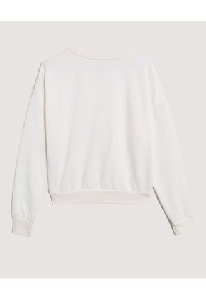 Buzo  Para Mujer Cuello Redondo Color Marfil Marca Ostu #40060433