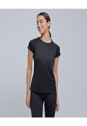 Camiseta Para Mujer Manga Corta Color Negro Marca Ostu #40092167