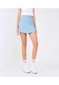 Falda Para Mujer Corto Color Azul Claro Marca Ostu #40140147 de Ostu