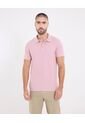 Polo  Para Hombre Cuello Tejido Sin Bolsillo Color Rosado Marca Ostu #60110864 de Ostu