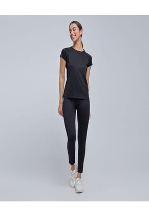 Camiseta Para Mujer Manga Corta Color Negro Marca Ostu #40092167