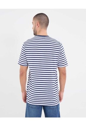 Camiseta  Para Hombre Manga Corta Cuello Redondo Color Blanco Marca Ostu #60091812