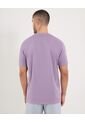 Camiseta  Para Hombre Manga Corta Cuello Redondo Color Morado Marca Ostu #60091805 de Ostu