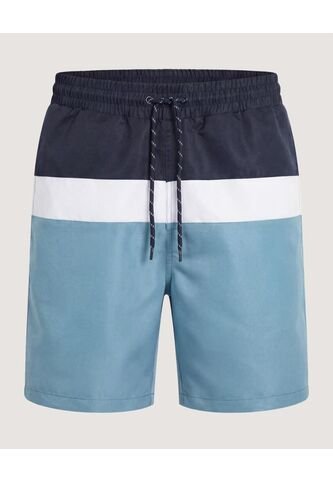 Ropa De Playa  Para Hombre Pantaloneta De Baño Corta Color Azul Marca Ostu #60270059 Ostu