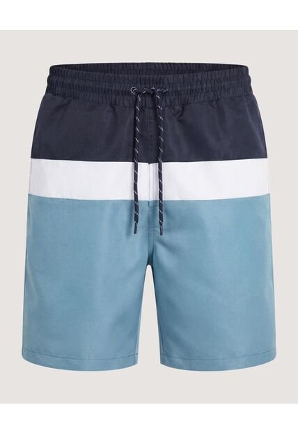 Ropa De Playa  Para Hombre Pantaloneta De Baño Corta Color Azul Marca Ostu #60270059