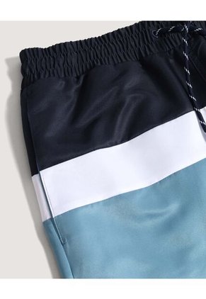 Ropa De Playa Para Hombre Pantaloneta De Baño Corta Color Azul Marca Ostu #60270059