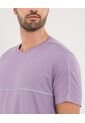 Camiseta  Para Hombre Manga Corta Cuello Redondo Color Morado Marca Ostu #60091805 de Ostu