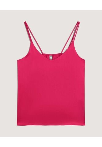 Blusa  Para Mujer Manga Sisa Color Fucsia Marca Ostu #40121299 Ostu