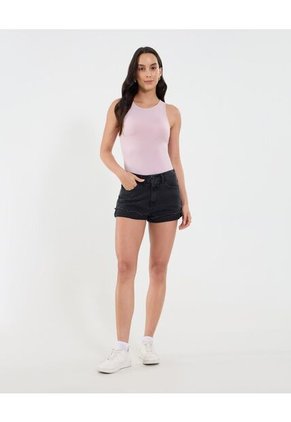 Body Para Mujer Manga Sisa Color Rosado Marca Ostu #40200182