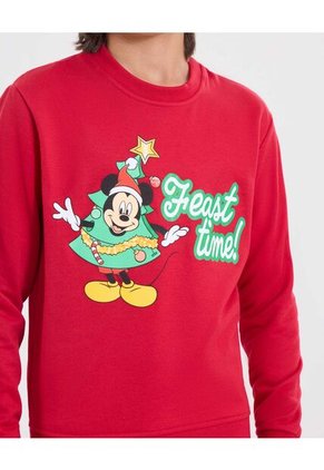 Buzo Infantil Niño Cuello Redondo Color Rojo Marca Ostu #80060202