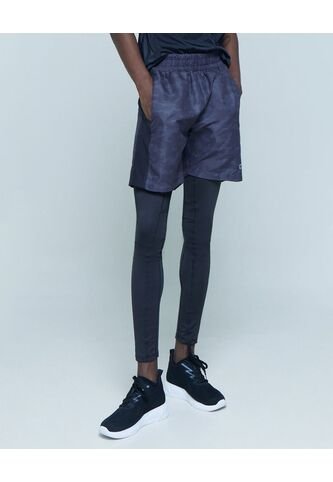 Bermuda Para Hombre  Color Negro Marca Ostu #60100316 Ostu