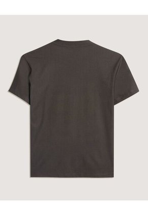 Camiseta Infantil Niño Manga Corta Cuello V Color Negro Marca Ostu #80090278