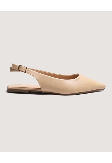 Baletas  Para Mujer  Color Beige Marca Ostu #40660004