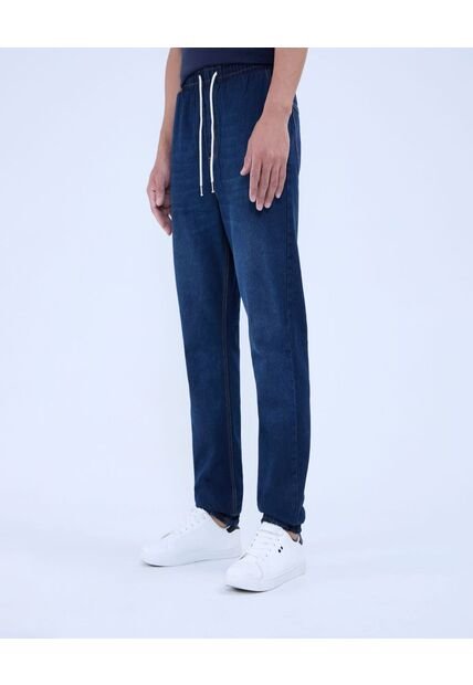Jean Para Hombre Jogger Color Azul  Marca Ostu #60160417