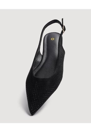 Baletas Para Mujer Color Negro Marca Ostu #40660005