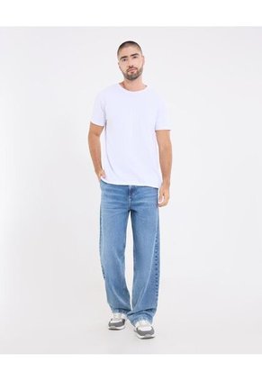 Jean Para Hombre Loose Color Azul Marca Ostu #60160444