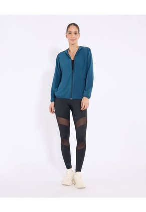 Chaqueta  Para Mujer Deportiva Color Esmeralda Marca Ostu #40080256