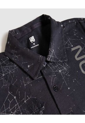 Polo Para Niño Manga Corta Color Azul  Marca Ostu #80110097