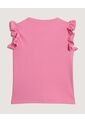 Camiseta  Infantil Niña Manga Sisa Cuello Redondo Color Rosado Marca Ostu #90090335 de Ostu