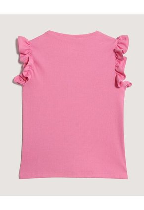 Camiseta Infantil Niña Manga Sisa Cuello Redondo Color Rosado Marca Ostu #90090335