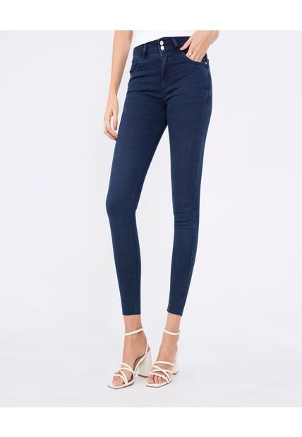 Jean Para Mujer Push Up Color Azul  Marca Ostu #40160563