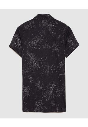 Polo Para Niño Manga Corta Color Azul  Marca Ostu #80110097