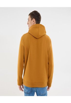 Buzo Para Hombre Hoodie Color Oro Marca Ostu #60060484