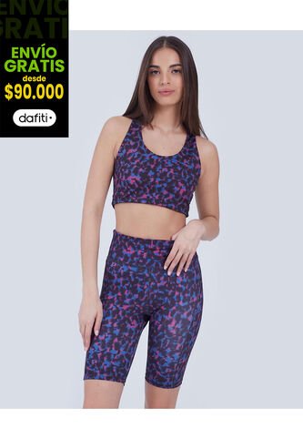 Leggins Para Mujer Corto Color Orquidea Marca Ostu #40230463 Ostu