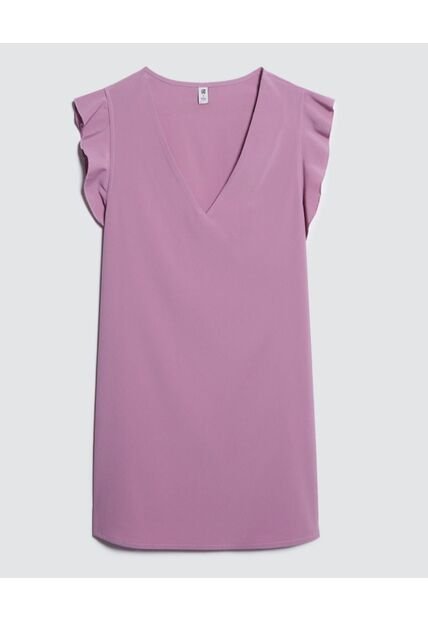 Blusa Para Mujer Manga Sisa Color Morado Marca Ostu #40120947