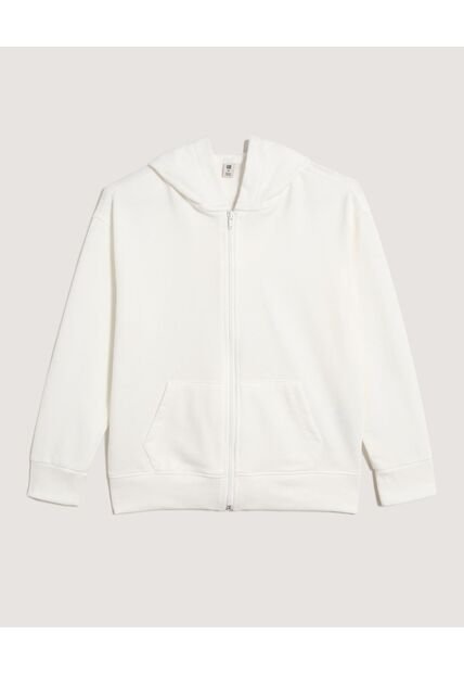 Buzo  Infantil Niña Zipper Color Crema Marca Ostu #90060163