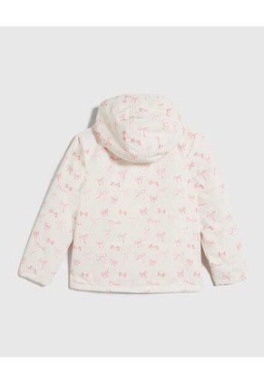 Chaqueta Para Niña Acolchada Color Crema Marca Ostu #90080040