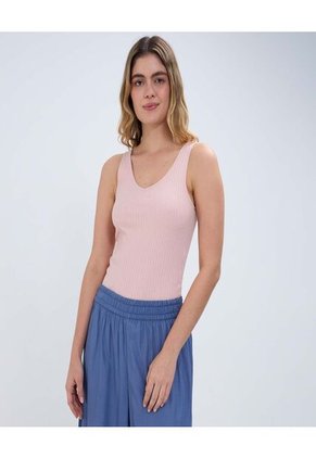 Camiseta Para Mujer Manga Sisa Color Rosa Marca Ostu #40091649