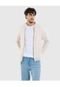 Buzo Para Hombre Zipper Color Beige Marca Ostu #60060437 de Ostu