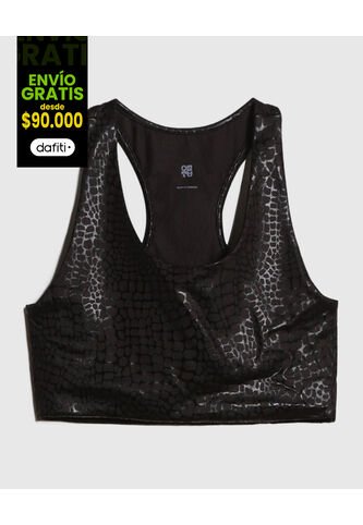 Top Para Mujer Top Color Negro Marca Ostu #40220320 Ostu