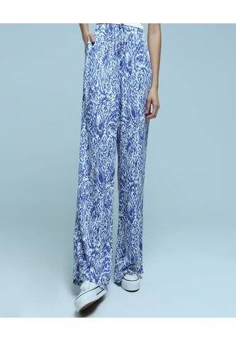 Pantalon Para Mujer  Color Azul  Marca Ostu #40070605 Ostu