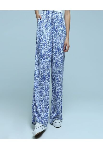 Pantalon Para Mujer  Color Azul  Marca Ostu #40070605