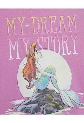 Camiseta De La Sirenita Para Infantil Niña #90090261 Ostu