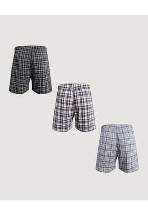 Boxer  Para Hombre Bragueta Amplio Color Surtido Marca Ostu #60000521