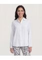 Camisa  Para Mujer Manga Larga Color Crema Marca Ostu #40010350 de Ostu