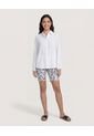Camisa  Para Mujer Manga Larga Color Crema Marca Ostu #40010350 de Ostu