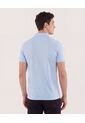 Polo  Para Hombre Cuello Tejido Con Bolsillo Color Azul Marca Ostu #60110874 de Ostu