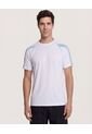 Camiseta  Para Hombre Manga Corta Cuello Redondo Color Blanco Marca Ostu #60091852 de Ostu