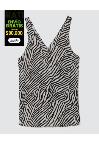 Blusa Para Mujer Manga Sisa Color Negro Marca Ostu #40120937 Ostu