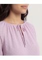 Blusa  Para Mujer Manga Larga Color Rosa Marca Ostu #40121245 de Ostu