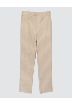 Pantalon Para Mujer Capri Color Café Claro Marca Ostu #40070442