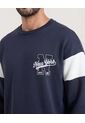 Buzo  Para Hombre Cuello Redondo Color Azul Marca Ostu #60060599 de Ostu